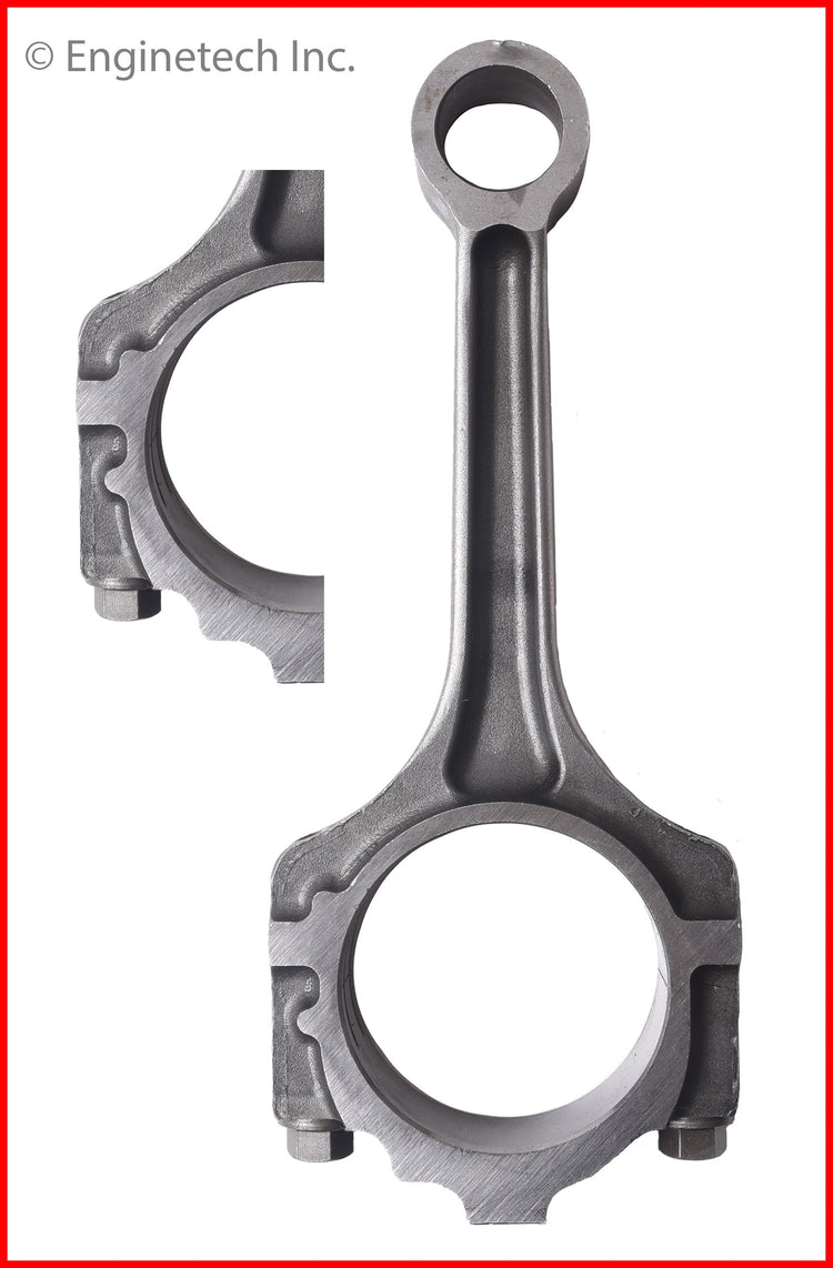 Enginetech Remanufactured Single Engine Connecting Rod with Bolts for Ford Crown Victoria, Mustang, Lincoln Town Car, Mercury Grand Marquis (Part ECR218)