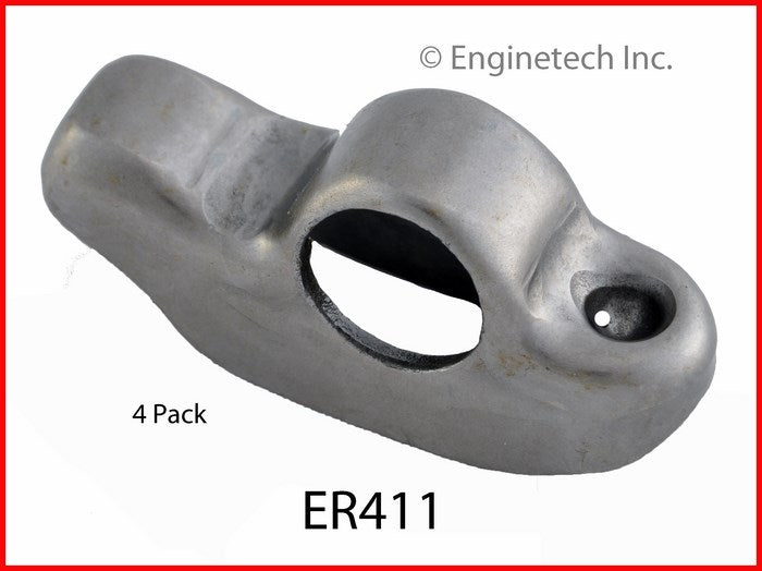 Enginetech ER411 Engine Rocker Arm Set - 4 Pack for Domestic and Import Engines