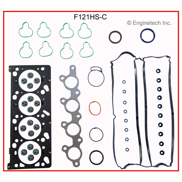 Enginetech F121HS-CWB Engine Cylinder Head Gasket Set for Ford and Mazda Vehicles