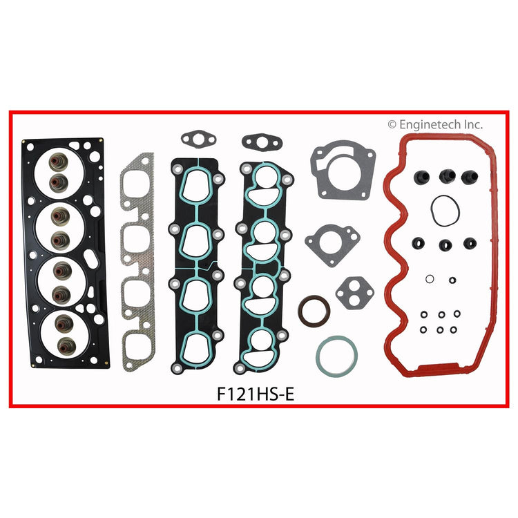 Enginetech F121HS-EWB Engine Cylinder Head Gasket Set for Ford Escort (2000-2002) with Head Bolts