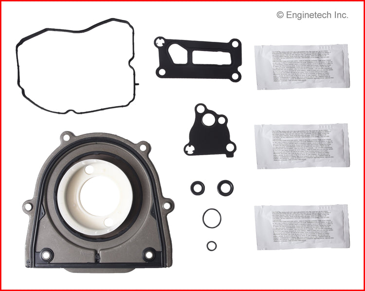 Enginetech F122CS Engine Lower End Gasket Set for Ford Car and Truck