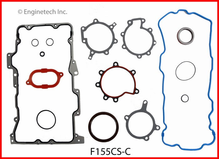 Enginetech F155CS-C Engine Lower End Gasket Set for Ford and Mazda Vehicles