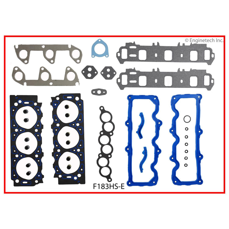 Enginetech F183HS-EWB Engine Cylinder Head Gasket Set for Ford and Mercury Vehicles