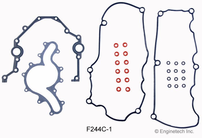 Enginetech F244C-1 Engine Full Gasket Set for Ford and Mazda Trucks and SUVs