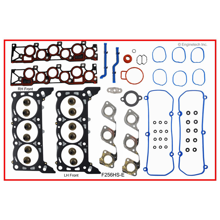 Enginetech F256HS-EWB Engine Cylinder Head Gasket Set for Ford and Mercury Vehicles