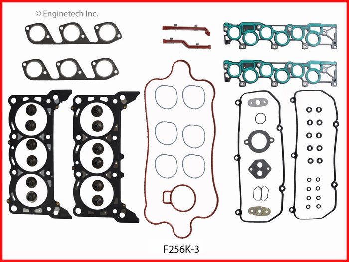 Enginetech F256K-3 Engine Full Gasket Set for Ford and Mercury Vehicles