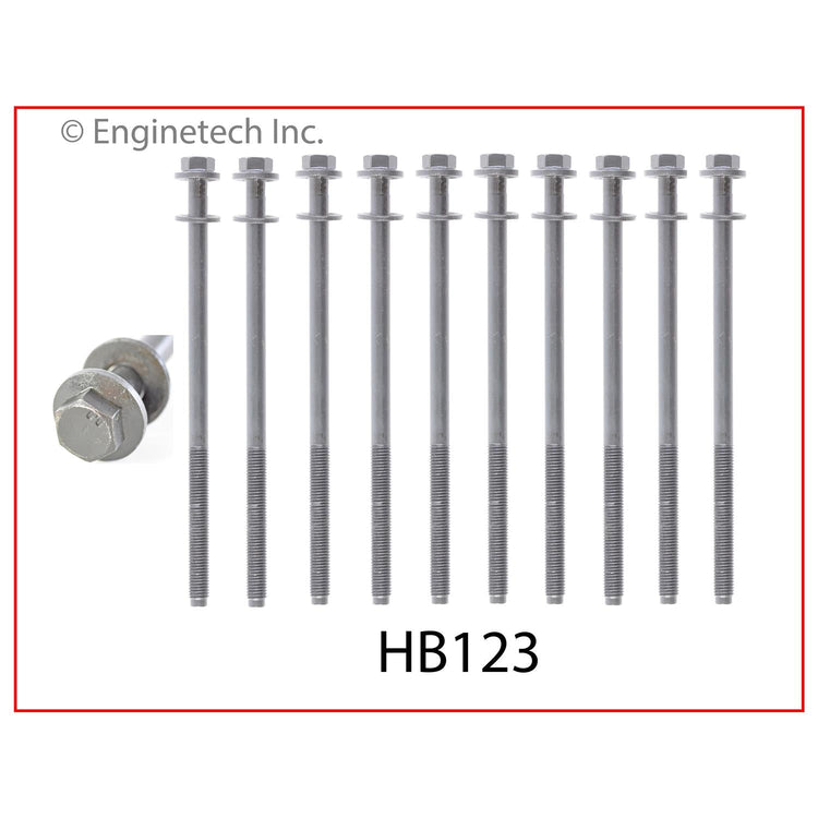 Enginetech F281HS-VWB Engine Cylinder Head Gasket Set for Ford Cars and Trucks