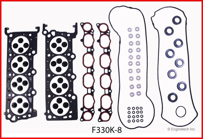 Enginetech F330K-8 Engine Full Gasket Set for Ford Car and Truck