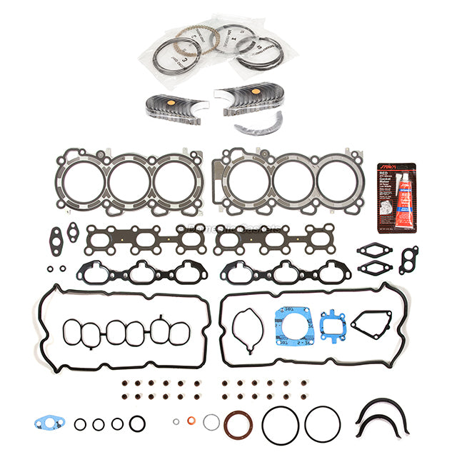Engine Re-Ring Kit Fit 00-01 Infiniti Nissan 3.0L DOHC