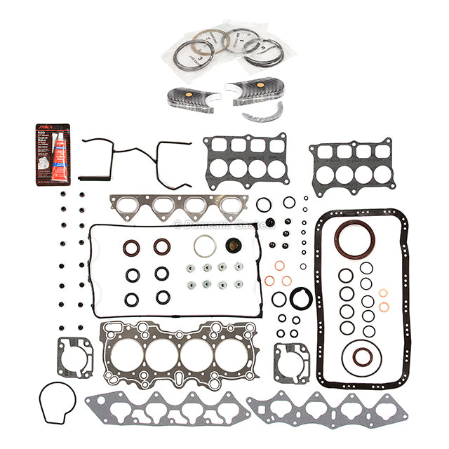 Engine Re-Ring Kit Fit 96-00 Honda Delsol Civic 1.6L DOHC