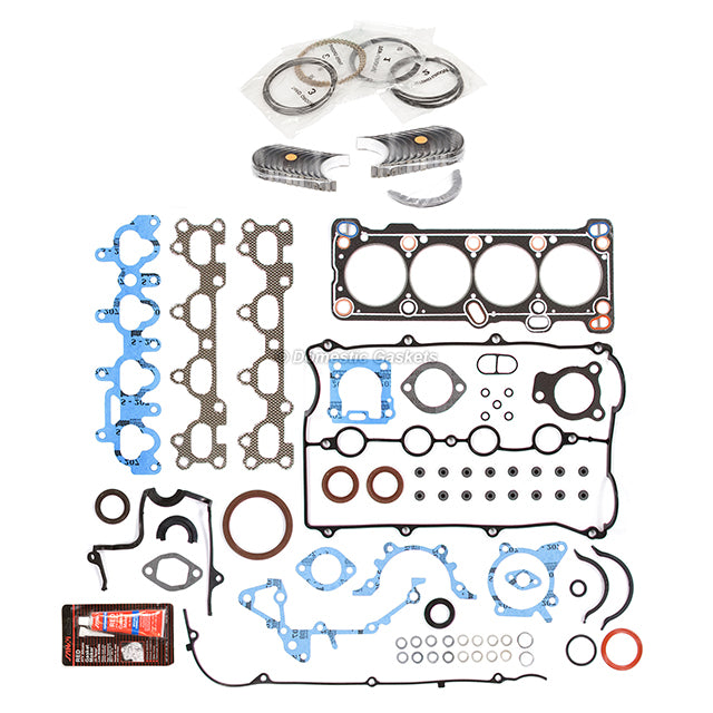 Engine Re-Ring Kit Fit 88-94 Mazda Mercury Turbo 1.6L DOHC