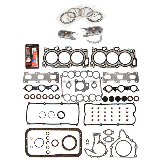 Engine Re-Ring Kit Fits Isuzu Honda Acura 3.2L 6VD1 3.5L 6VE1