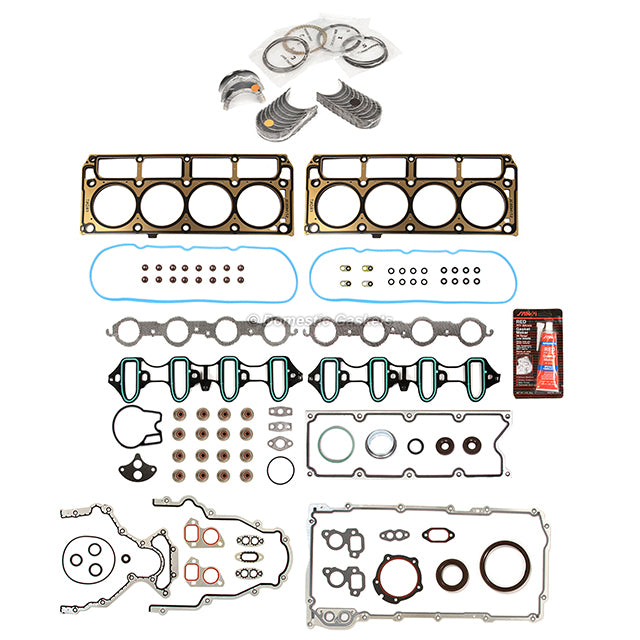 Engine Re-Ring Kit Fit 99-01 Chevrolet GMC 4.8L OHV