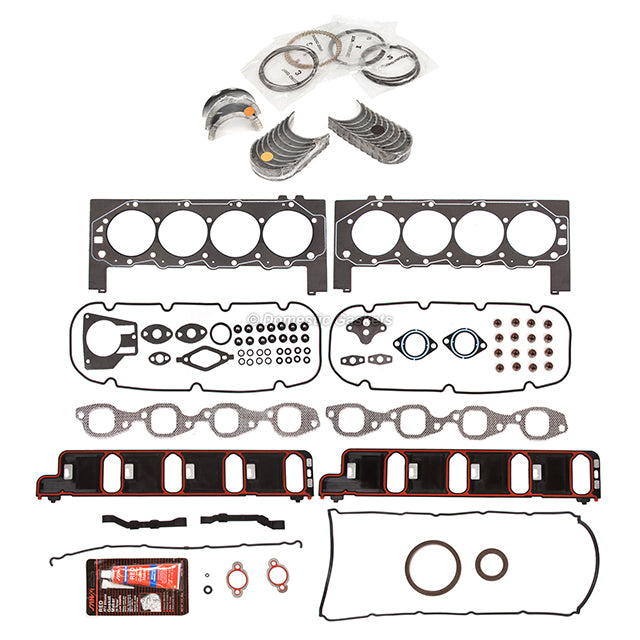 Engine Re-Ring Kit Fit 01-07 Chevrolet GMC 8.1L