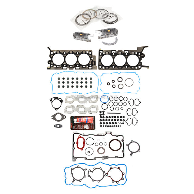 Engine Re-Ring Kit Fit 10-12 Ford Mercury Mazda 3.0L DOHC