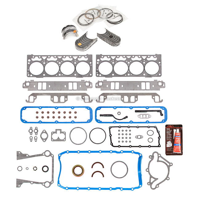 Engine Re-Ring Kit Fit 98-03 Ram Dodge Durango Dakota Jeep 5.2L OHV