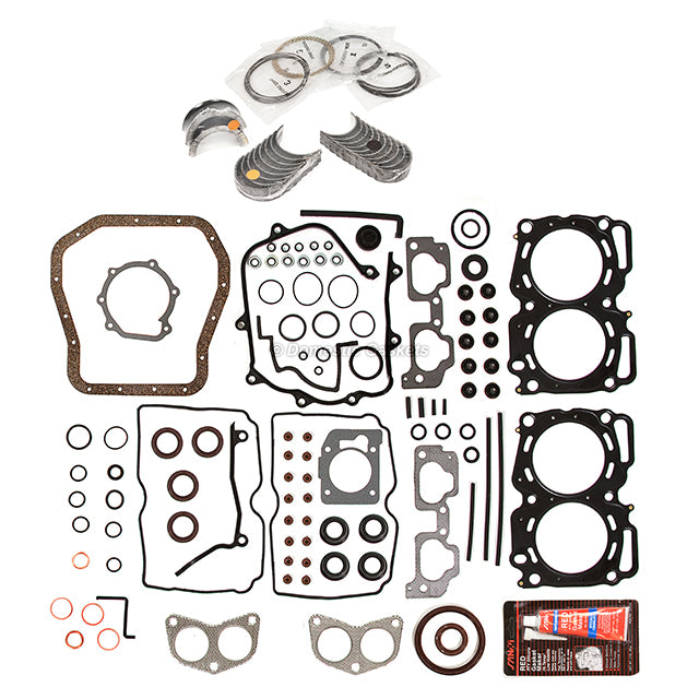 Engine Re-Ring Kit Fit 1990 Subaru Impreza 2.5L SOHC