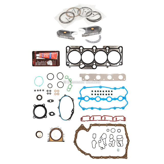 Engine Re-Ring Kit Fit 05-06 Audi A3 A4 Quattro Turbo 2.0L DOHC