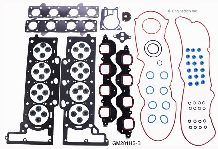 Enginetech GM281HS-B Engine Cylinder Head Gasket Set for GMC and Chevrolet Cars and Trucks