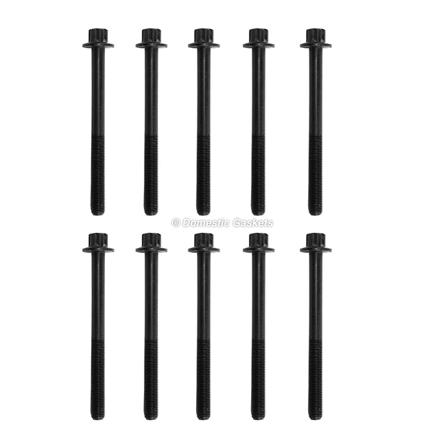 Head Bolts Fit 11-15 Nissan Juke 1.6L L4 DOHC Turbocharged MR16DDT