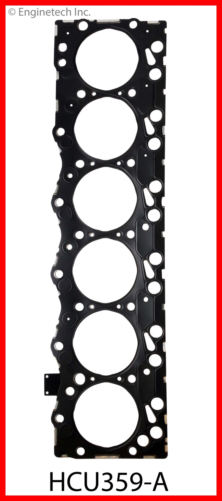 Enginetech HCU359-A Engine Cylinder Head Gasket for Dodge Ram 2500 with Cummins Engine