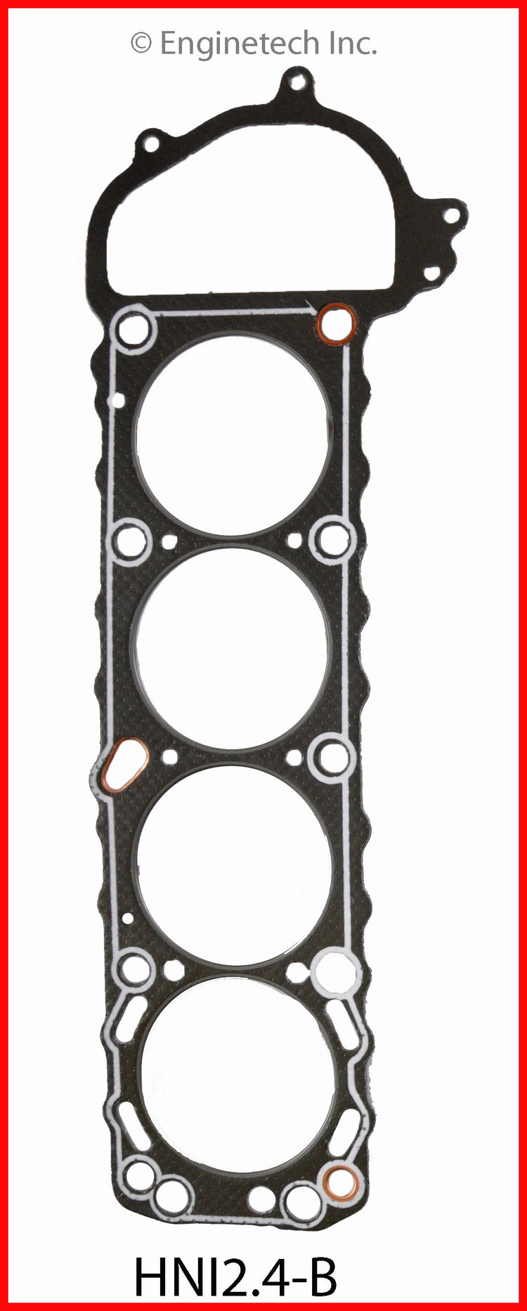 Enginetech HNI2.4-B Engine Cylinder Head Gasket for Nissan Cars and Trucks