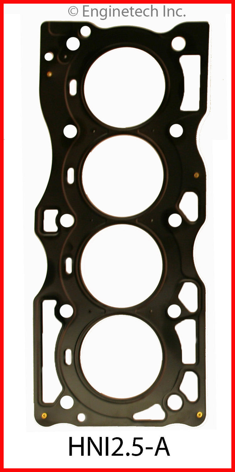 Enginetech HNI2.5-A Engine Cylinder Head Gasket for Nissan Cars and Trucks