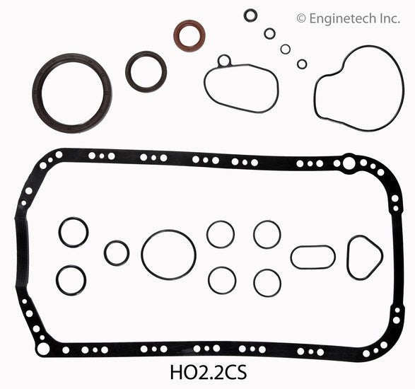 Enginetech HO2.2CS Engine Lower End Gasket Set for Honda and Isuzu Vehicles