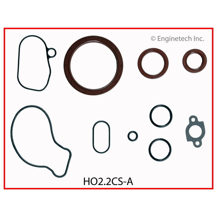 Enginetech HO2.2K-6 Engine Full Gasket Set for Honda and Isuzu Vehicles