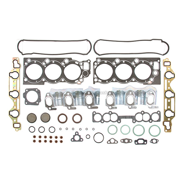 Left & Right Cylinder Head Head Gasket Set w/Bolts Fits 88-95 Toyota Tacoma 3VZE
