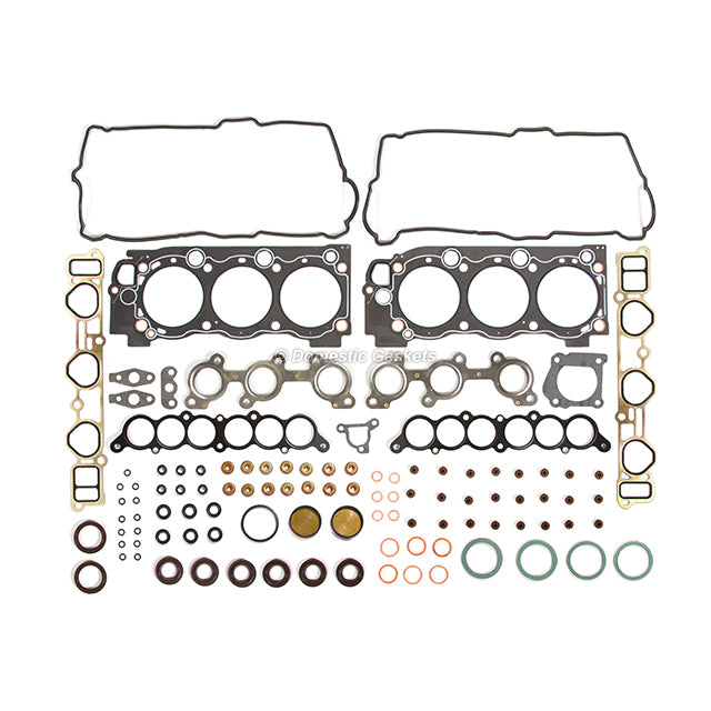 Left & Right Cylinder Head Bolts Head Gasket Set Fits 95-04 Toyota 3.4 5VZFE DOHC