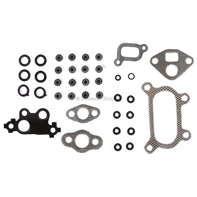 Head Gasket Set Intake Exhaust Valves Fit 06-11 Honda Civic 1.8 SOHC R18A1 R18A4