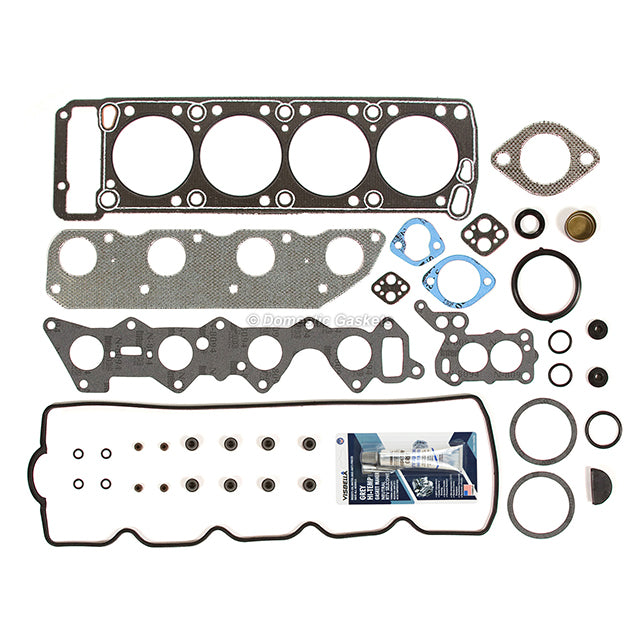 Head Gasket Set Lifters Fit 82-89 Mazda Plymouth Dodge Chrysler 2.6 SOHC G54B
