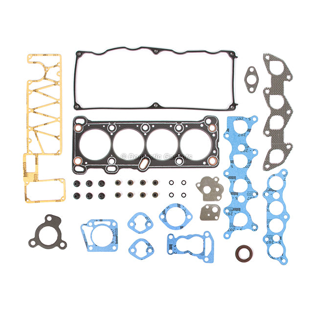 Head Gasket Set Lifters Fit 86-89 Mercury Tracker Mazda 323 1.6 SOHC 8V B6