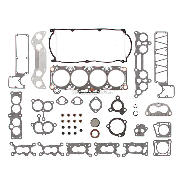 Head Gasket Set Intake Exhaust Valves Fit 84-95 Mazda Kia 2.0L SOHC FE F2
