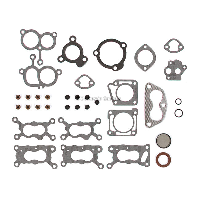 Head Gasket Set Intake Exhaust Valves Fit 84-95 Mazda Kia 2.0L SOHC FE F2