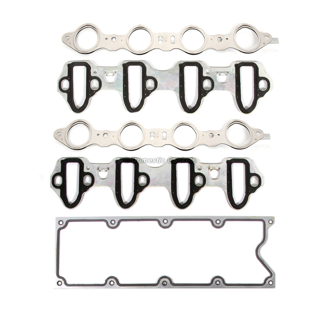Head Gasket Set Head Studs Fit 01-03 GMC Hummer Chevrolet Cadillac 6.0 VIN N, U