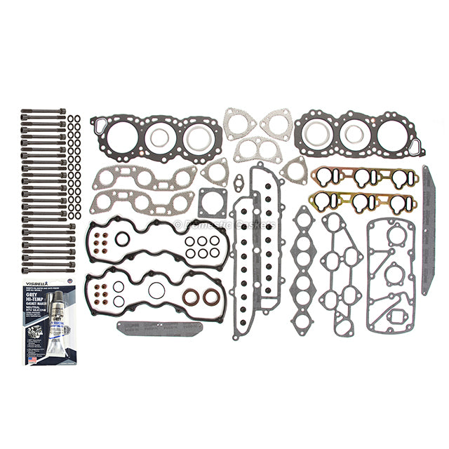 Head Gasket Set Bolts Lifters Fit 84-86 Nissan300ZX  Maxima 3.0 SOHC 12V VG30