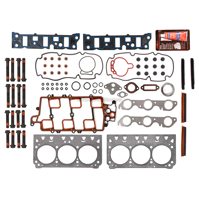 Head Gasket Set Bolts Lifters Fit 97-05 Buick Oldsmobile Pontiac Chevroket 3.8