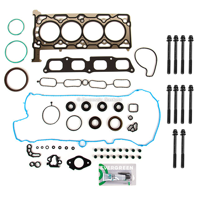 Head Gasket Set Head Bolts Fit 13-21 Buick Cadillac Chevrolet GMC 2.5L