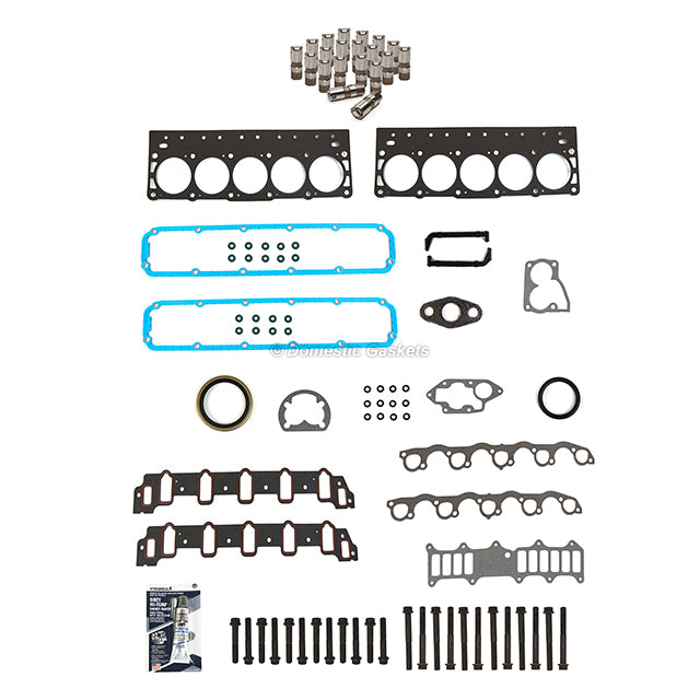 Head Gasket Set Bolts Lifters Fit 1994-2003 Dodge Ram 2500 3500 8.0L V10