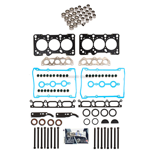 Head Gasket Set Bolts Lifters Fit 00-05 Audi S4 A6 Quattro Allroad Turbo 2.7