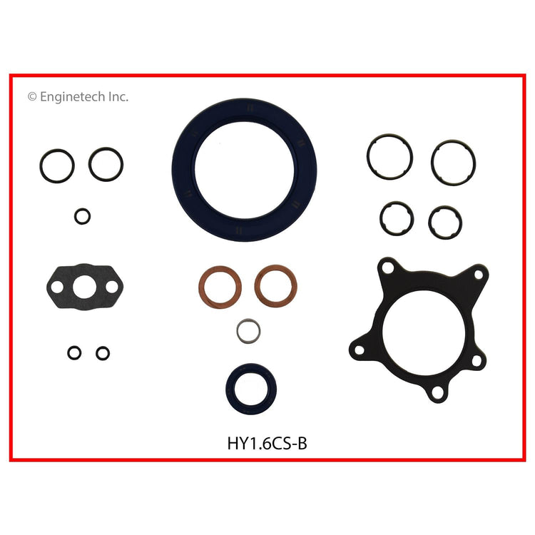 Enginetech HY1.6CS-B Engine Lower End Gasket Set for Hyundai and Kia