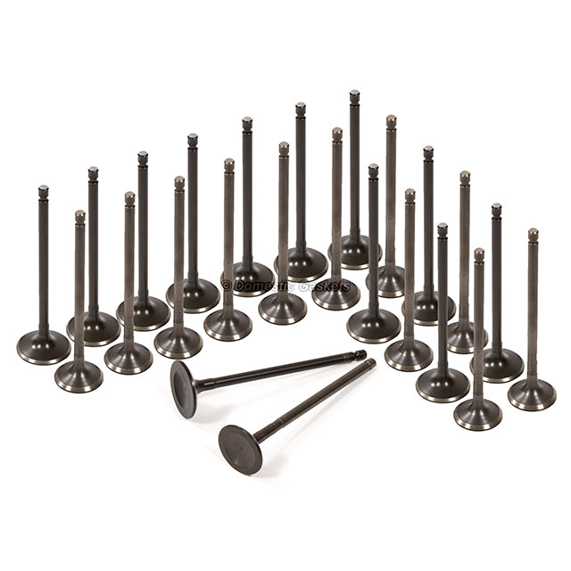 Head Gasket Set Intake Exhaust Valves Fit 97-04 Mitsubishi 3.5L SOHC 6G74