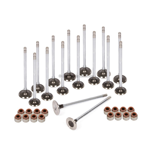 Fits 88-95 Honda CRX Civic De Sol 1.5 1.6 16-Valves Intake Exhaust Valves Seals