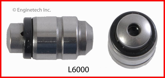 Enginetech L6000 Engine Valve Lifter - 50 Tray for Mitsubishi, Dodge, Hyundai and Plymouth Vehicles