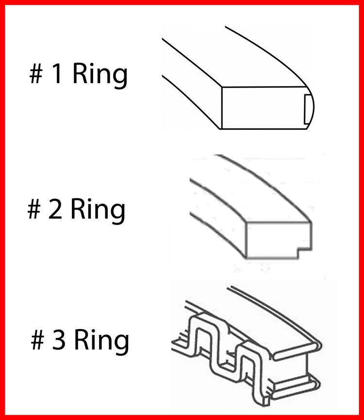 Enginetech M40918-020 Engine Premium Piston Ring Complete Set for Jeep Grand Cherokee and Ram Trucks