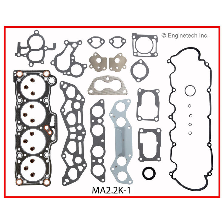 Enginetech MA2.2K-1 Engine Full Gasket Set for Mazda and Ford Vehicles