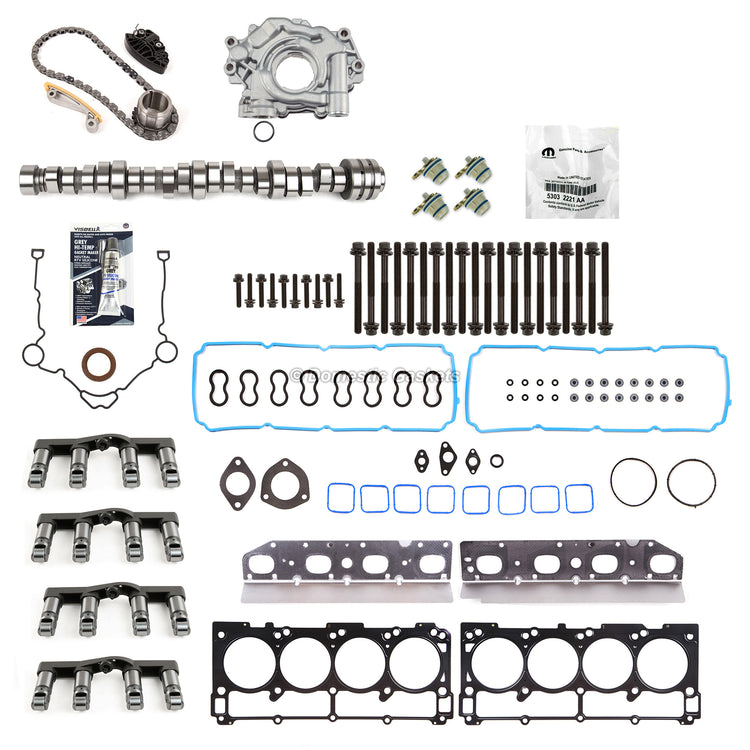 Complete Non-MDS Kit for 09-16 Chrysler Jeep Dodge 5.7L Hemi Engines