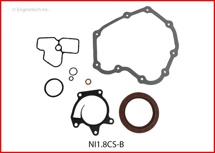 Enginetech Nissan Engine Lower End Gasket Set – Part NI1.8CS-B for Sentra Models 2013-2019